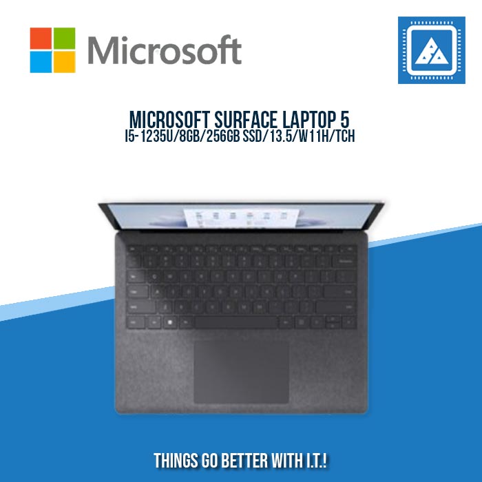 MICROSOFT SURFACE LAPTOP 5 I5-1235U/8GB/1256GB SSD | BEST FOR FREELANCERS LAPTOP MICROSOFT SURFACE LAPTOP 5 I5-1235U/8GB/1256GB SSD | BEST FOR FREELANCERS LAPTOP